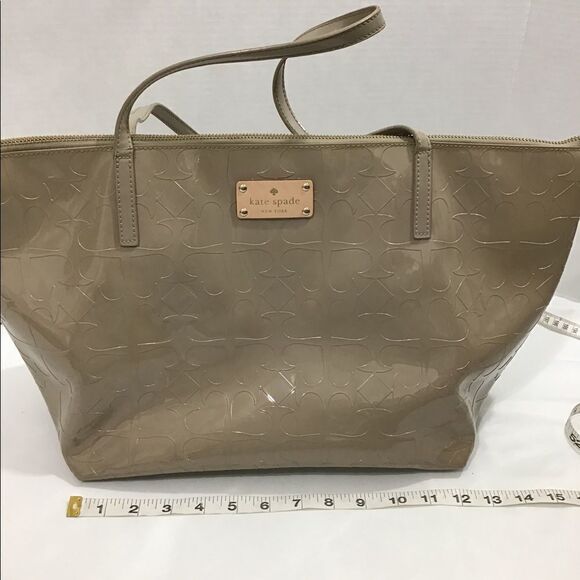 Kate Spade Patent Leather School Box Sophie Bag - Picture 7 of 14